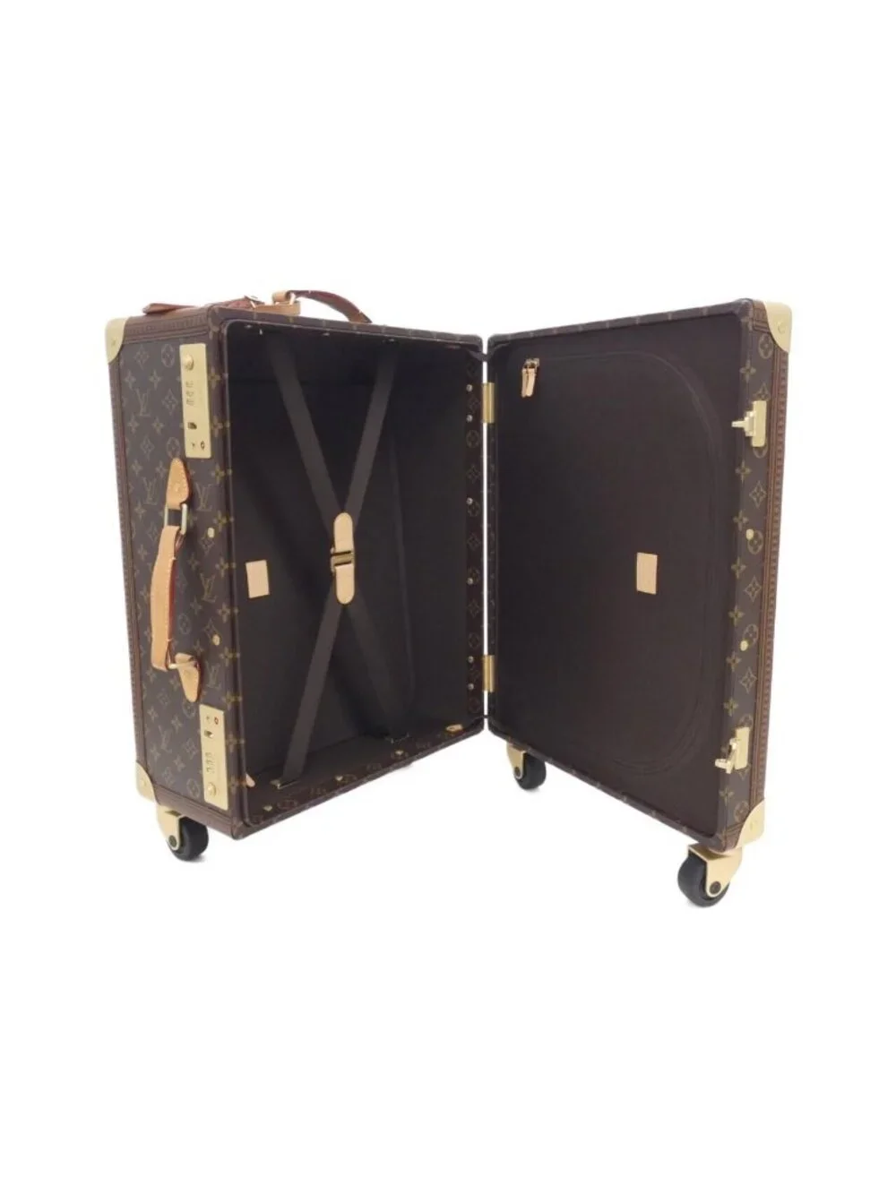 Louis Vuitton Monogram Suitcase Rolling Trunk Travel Bag